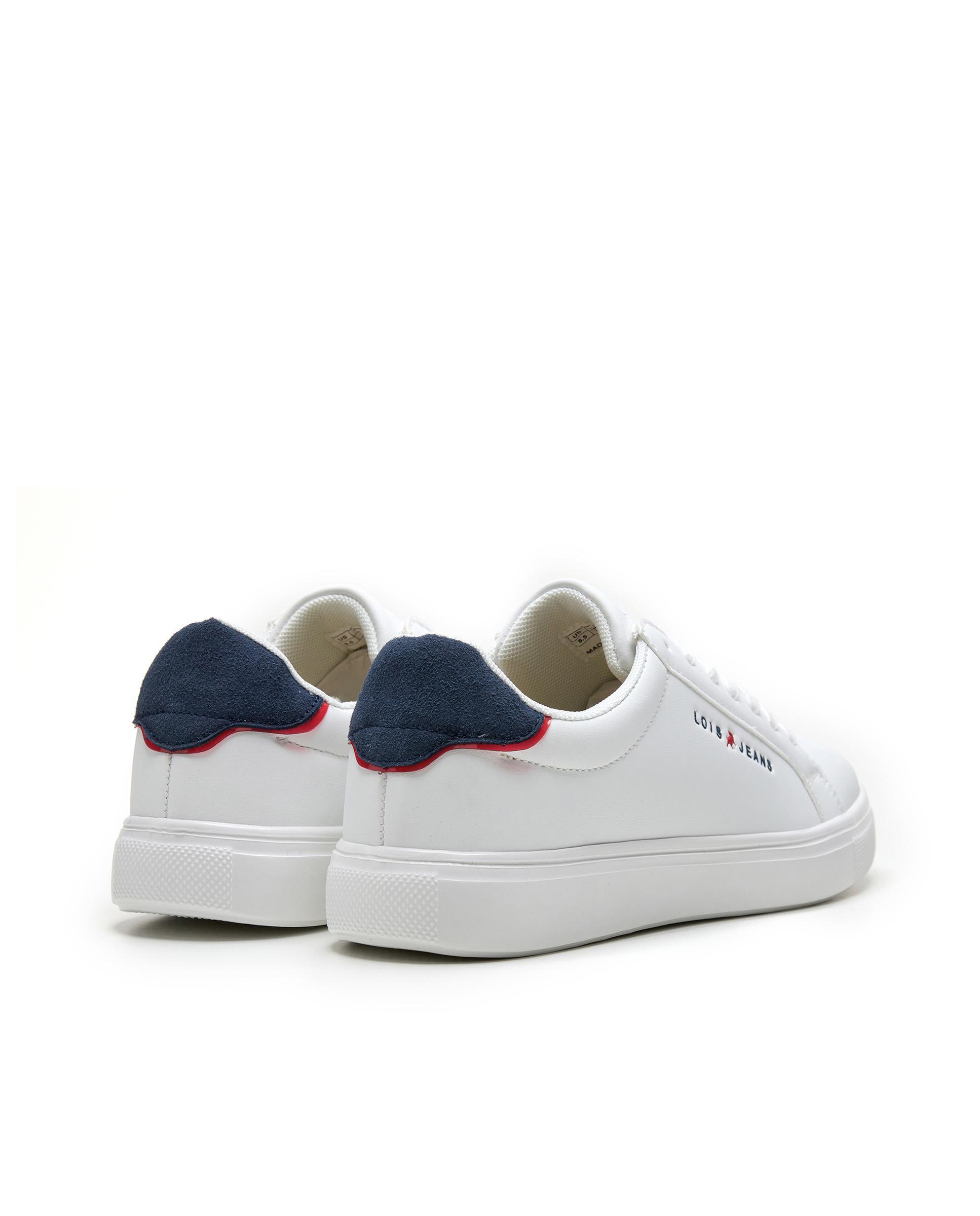 Zapatillas de hombre Lois 64546 Blancas 3/5