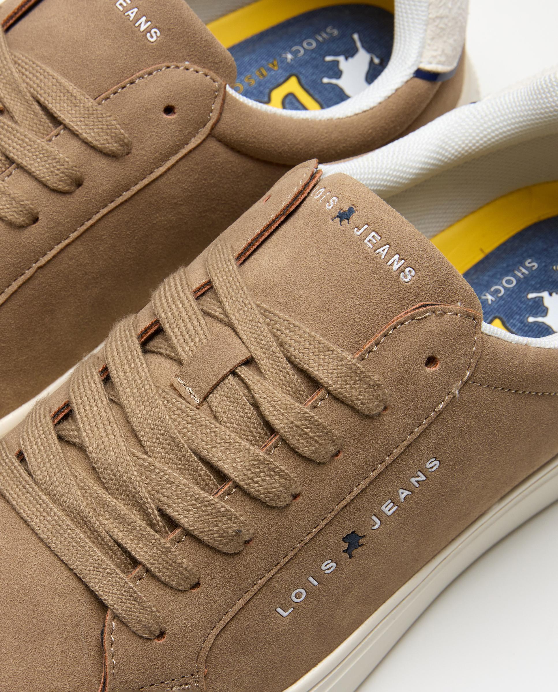 Zapatillas de hombre Lois 64546 Camel 5/5