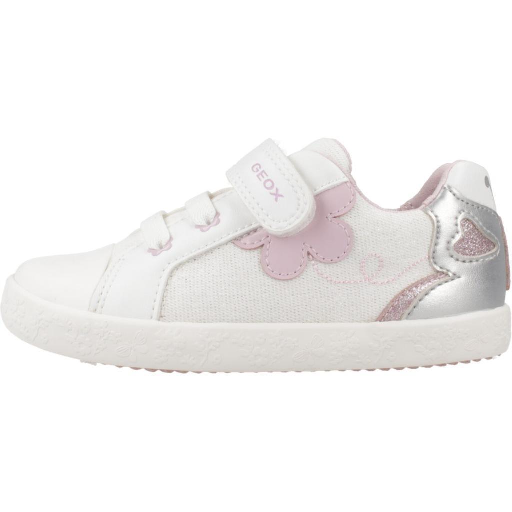 Baskets Geox Modèle B Gisli Girl Couleur Blanc 2/5