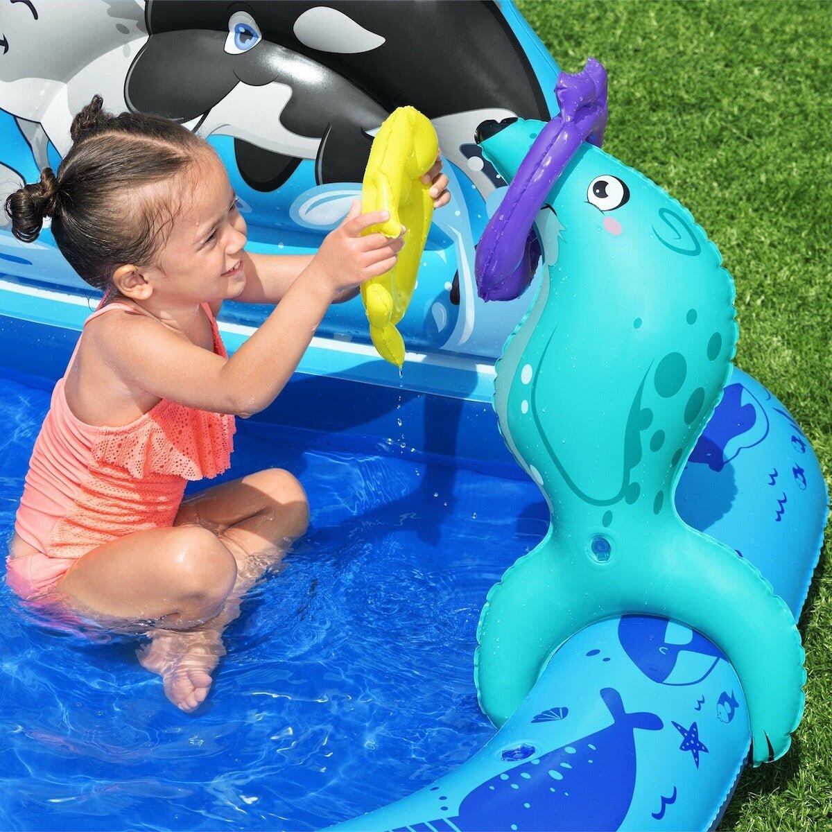 Bestway Polar Pals Kids Water Play Centre, Inflatable Paddling Pool 7/7