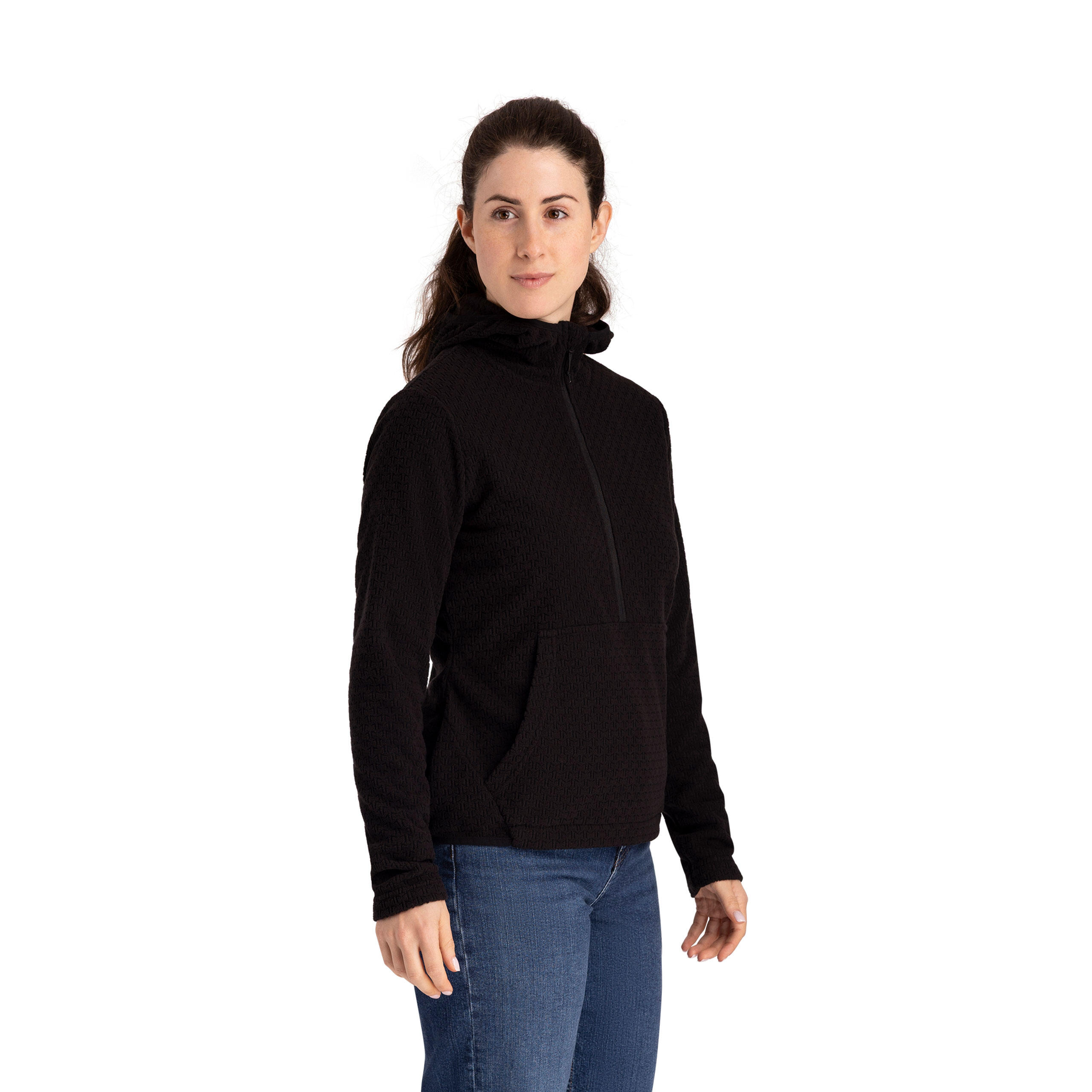 Polaire à capuche femme Trespass Metraya 2/7
