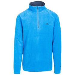 Trespass Blackford Polaire microfleece homme 1/2 zip bleu vif