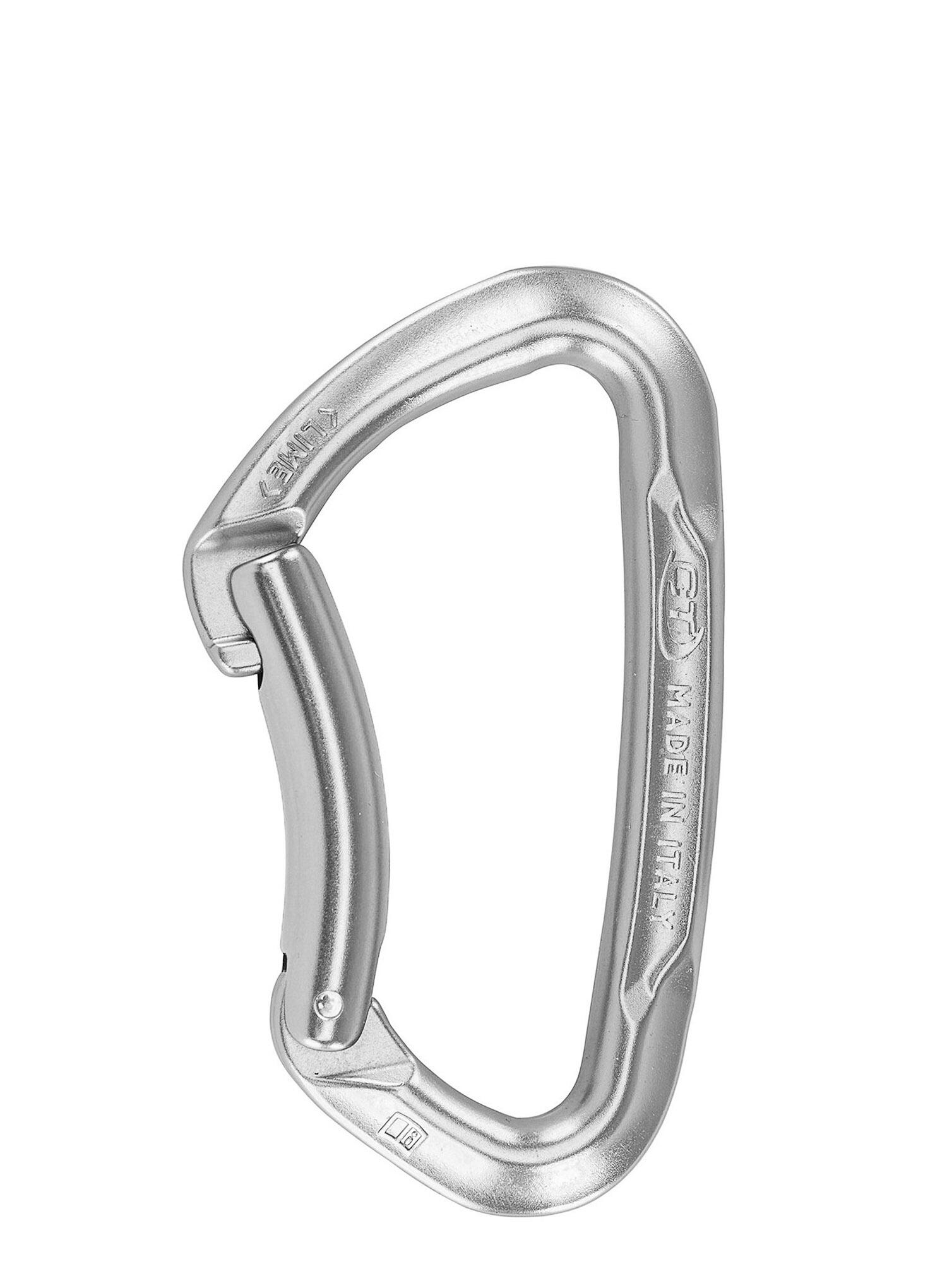 Karabinek wspinaczkowy Climbing Technology Lime B - silver
