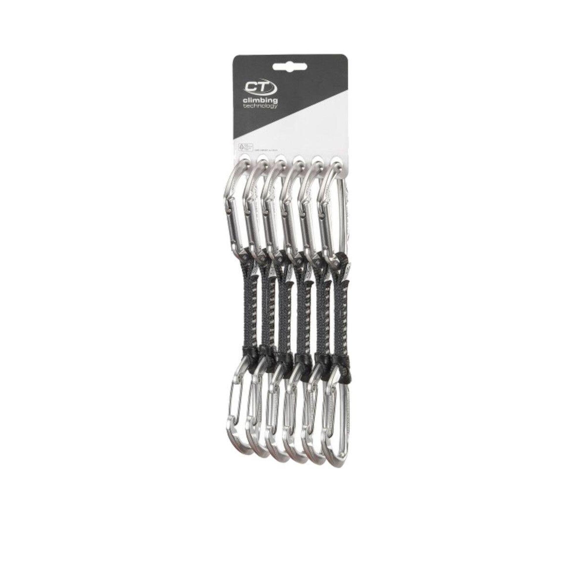 CLIMBING TECHNOLOGY Expreska Lime 6 pack