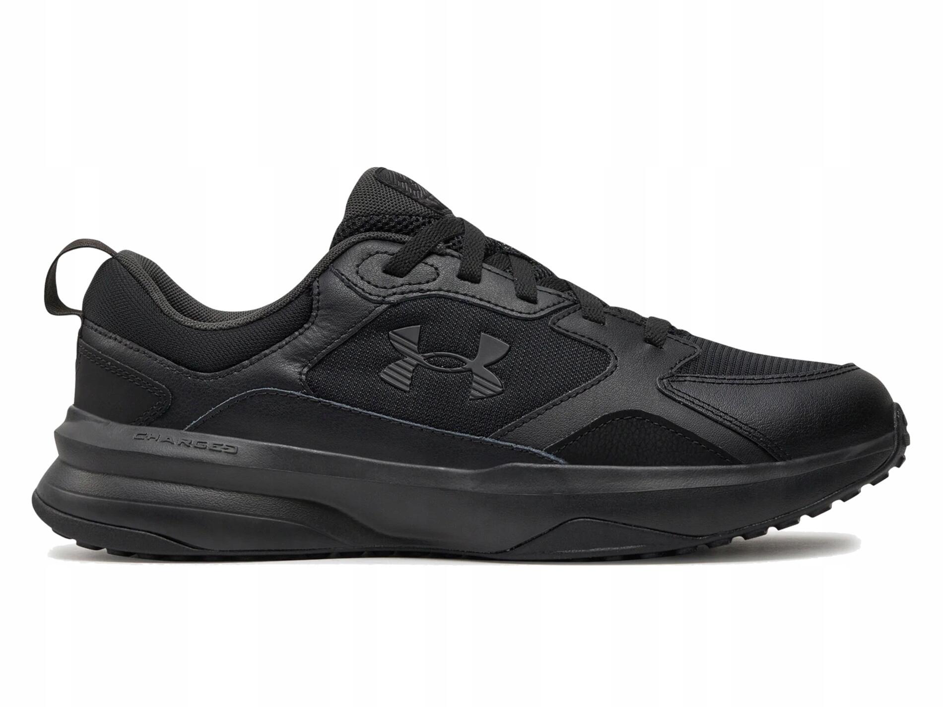 Buty Męskie Under Armour Sportowe Trening Siłownia Czarne 3/6