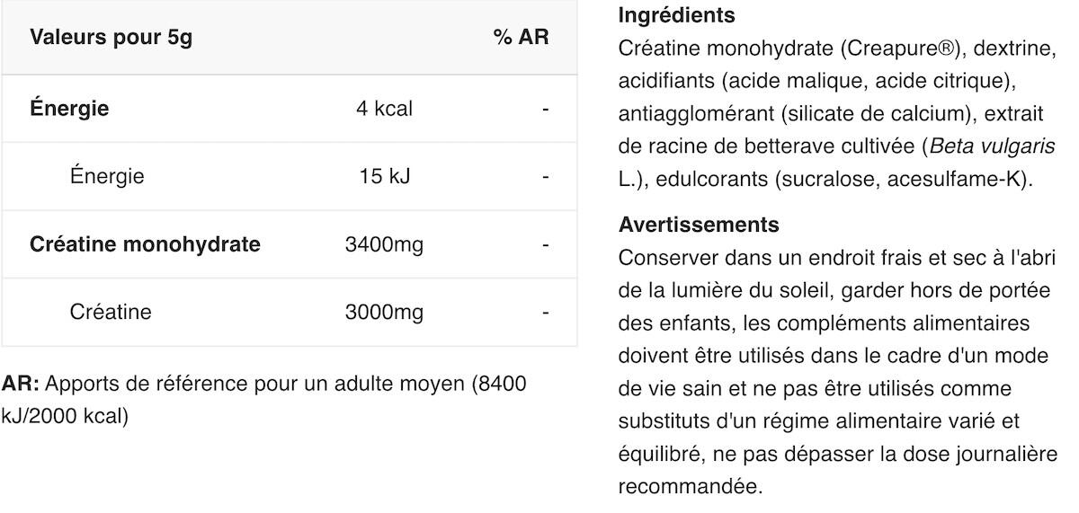 Creatina monoidrato - Premium Creatine 100% Creapure® - Anguria 2/6