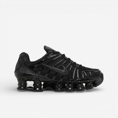 Nike shox tl black max orange (women's)