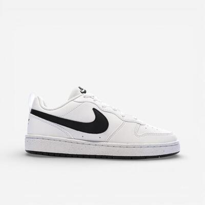 Nike court borough low recraft white black (gs)