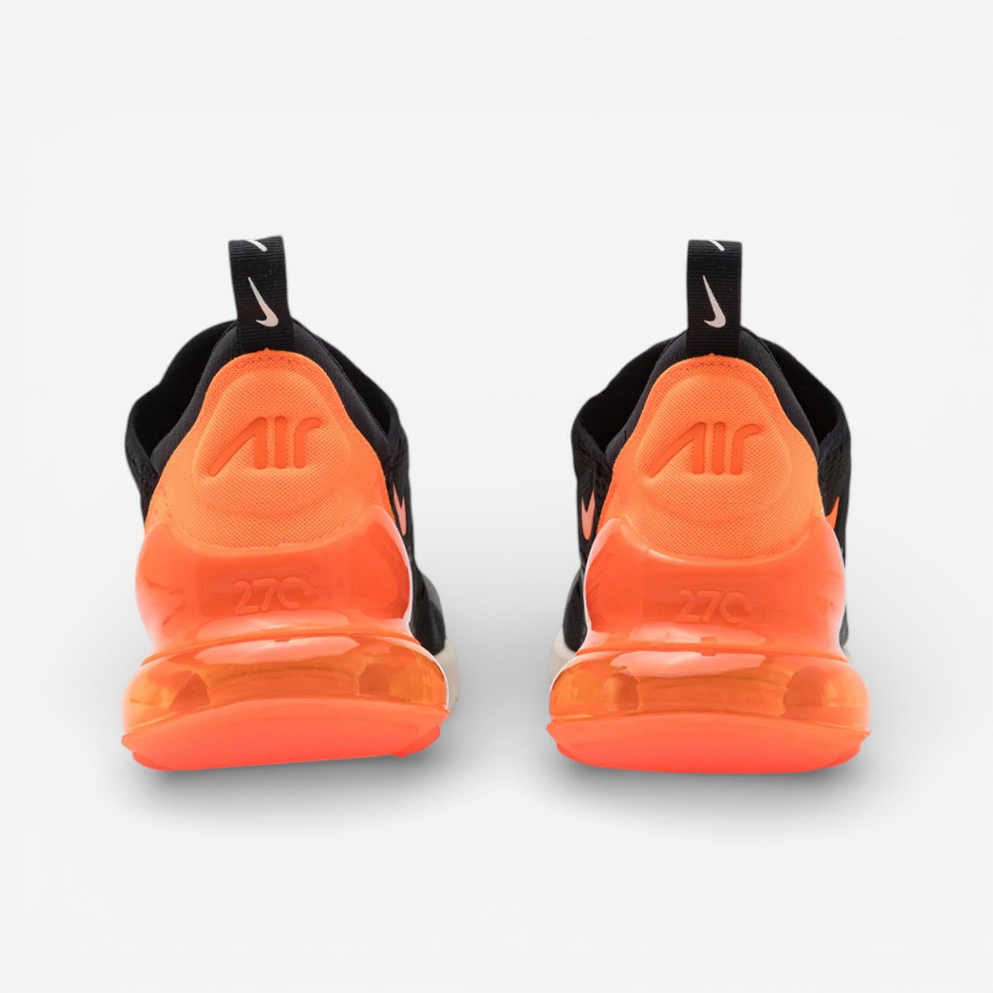 nike air max 270 black orange