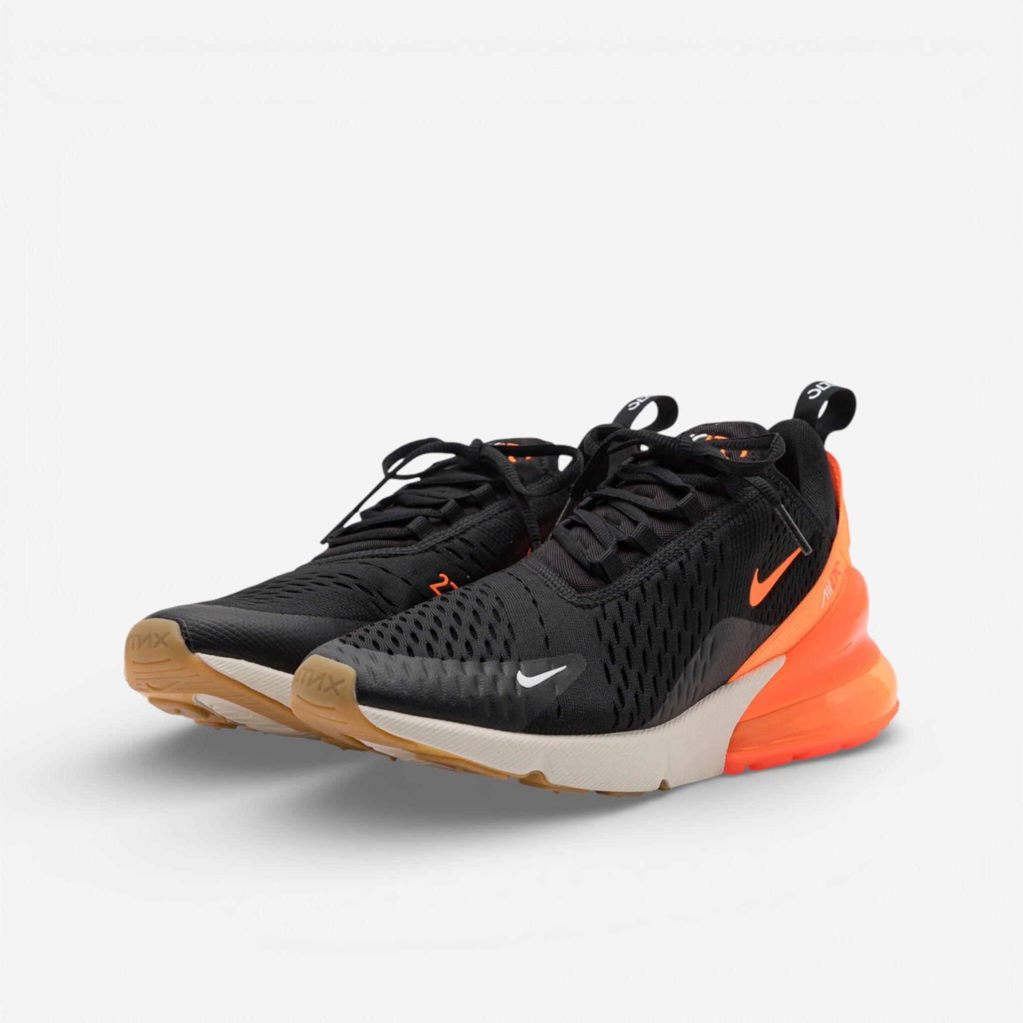 nike air max 270 black orange