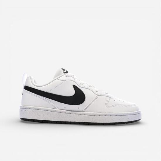 Nike Court Borough Low Recraft White Black (GS)