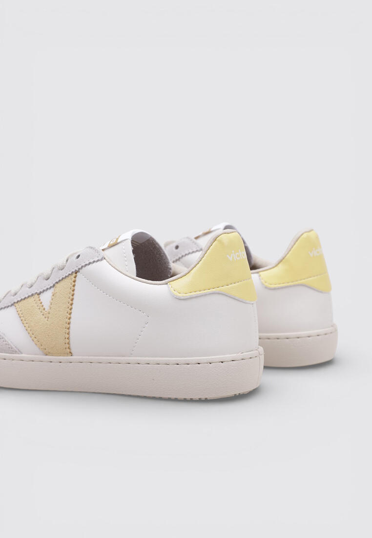 Chaussure de randonnée Baskets Femme Victoria BERLIN CICLISTA EFECTO PIEL  Blan 4/4