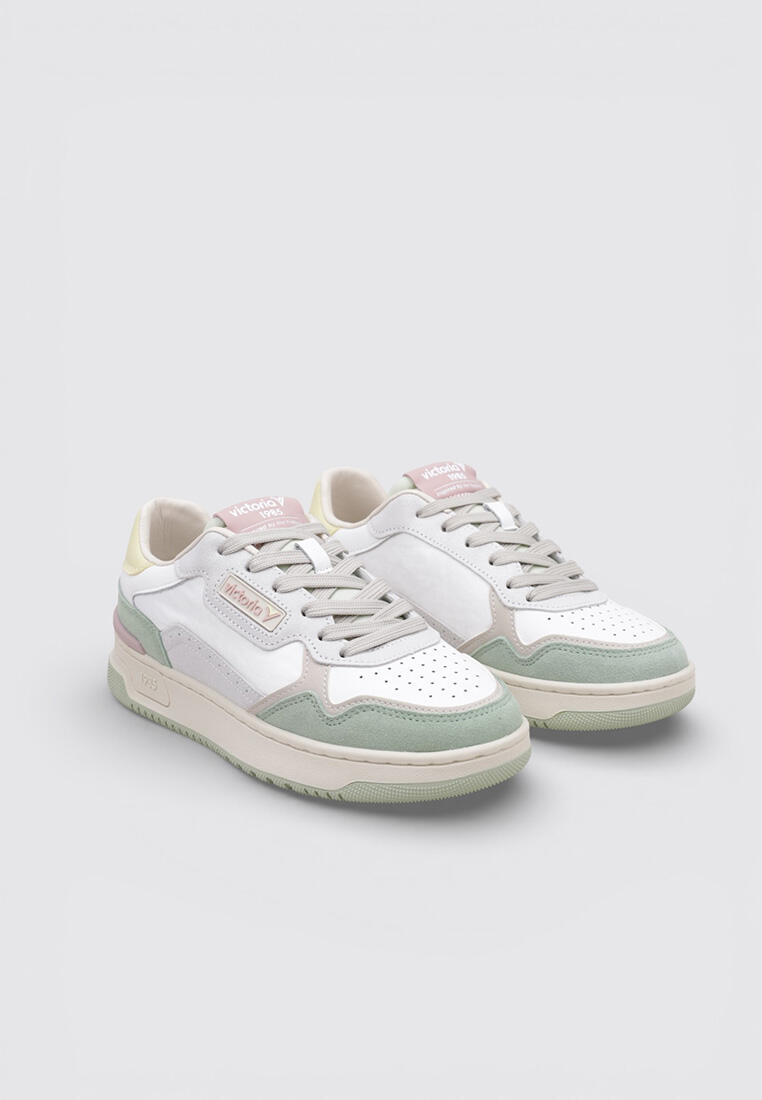 Chaussure de randonnée Baskets Femme Victoria C80 - CASUAL PATCH Blan 2/5