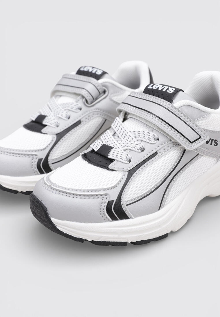 Chaussure de randonnée Baskets Enfants Levis Kids Footwear CURTIS Blan 3/4