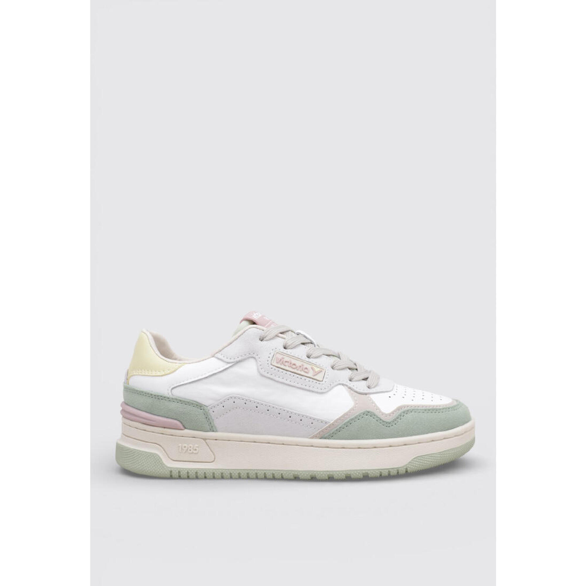 Victoria - Chaussure De Randonnée Baskets Femme Victoria C80 - Casual Patch Blan - Baskets - Blanc - Decathlon