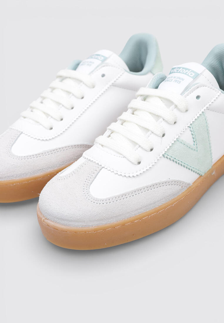 Zapatillas Deportivas Mujer Victoria BERLIN CICLISTA EFECTO PIEL & SERRAJE Verd 3/5