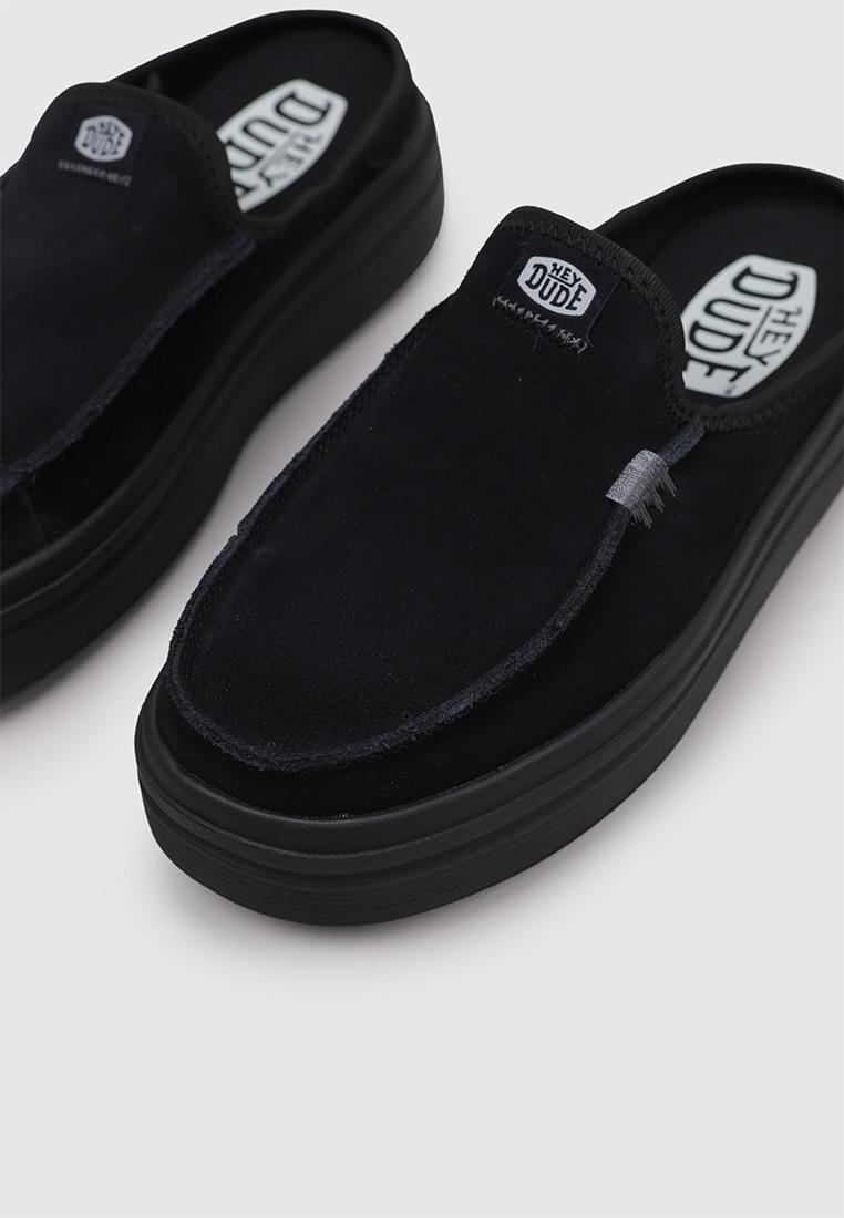 Zuecos Zuecos Mujer Hey Dude AUSTIN LIFT CLASSIC Noir 3/5