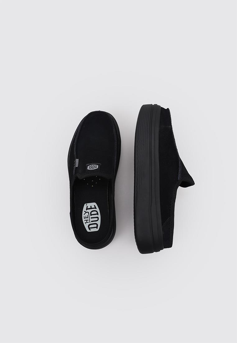 Zuecos Zuecos Mujer Hey Dude AUSTIN LIFT CLASSIC Noir 5/5