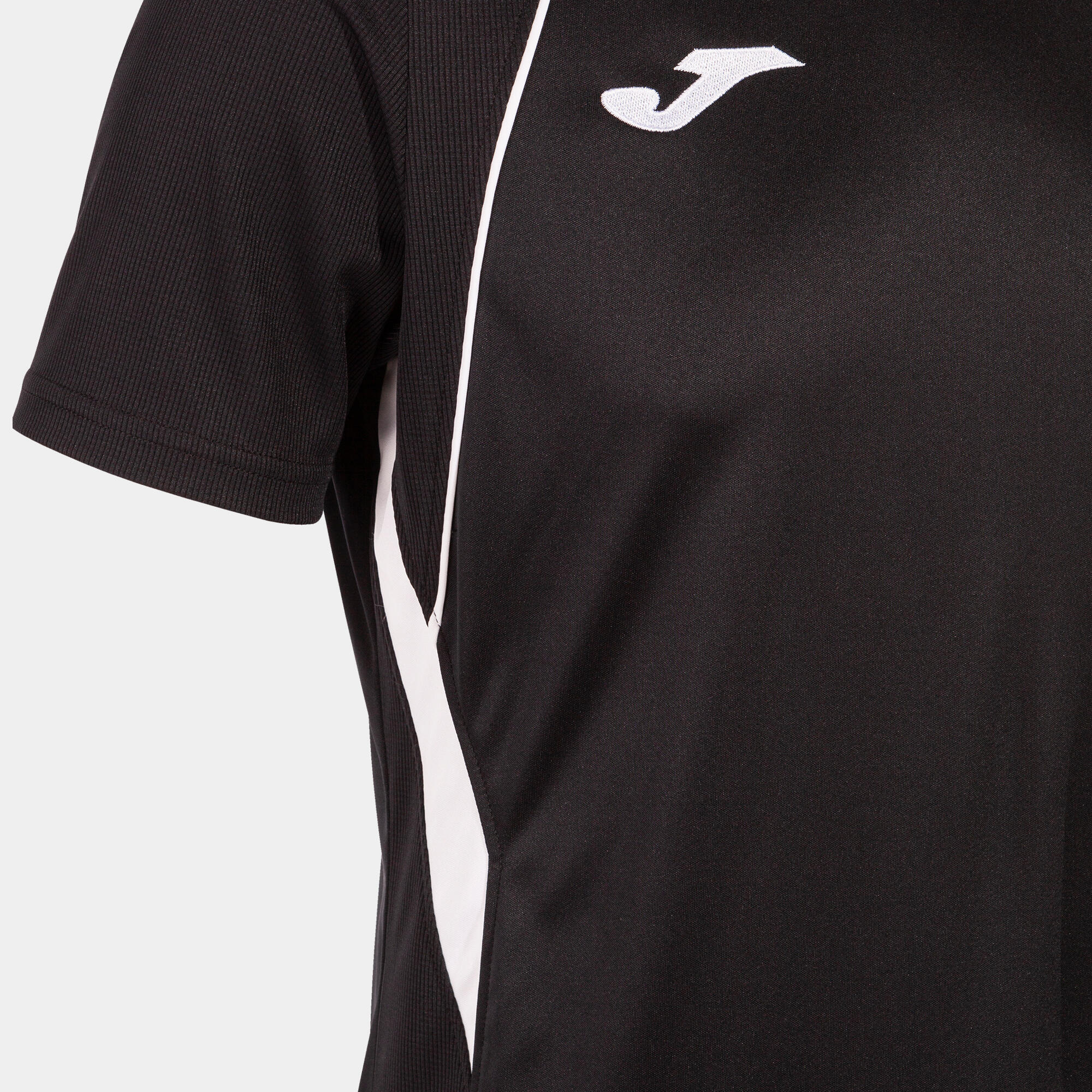 T-Shirt Manga Curta Futebol Homem Joma Championship VII Preto 4/4
