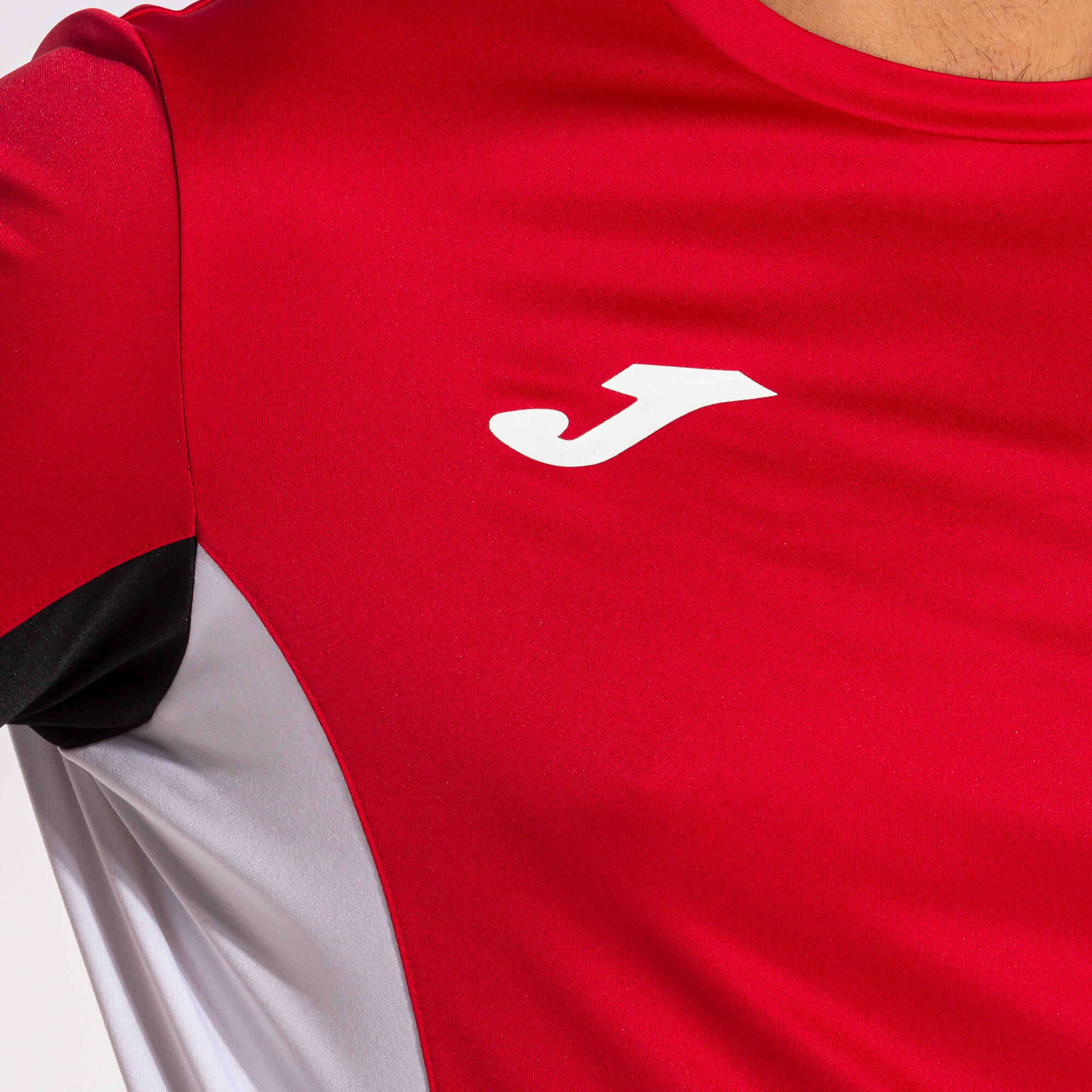Zestaw Sportowy Joma Danubio II 5XS - Czerwony, Czarny, Biały, Oddychający 5/5