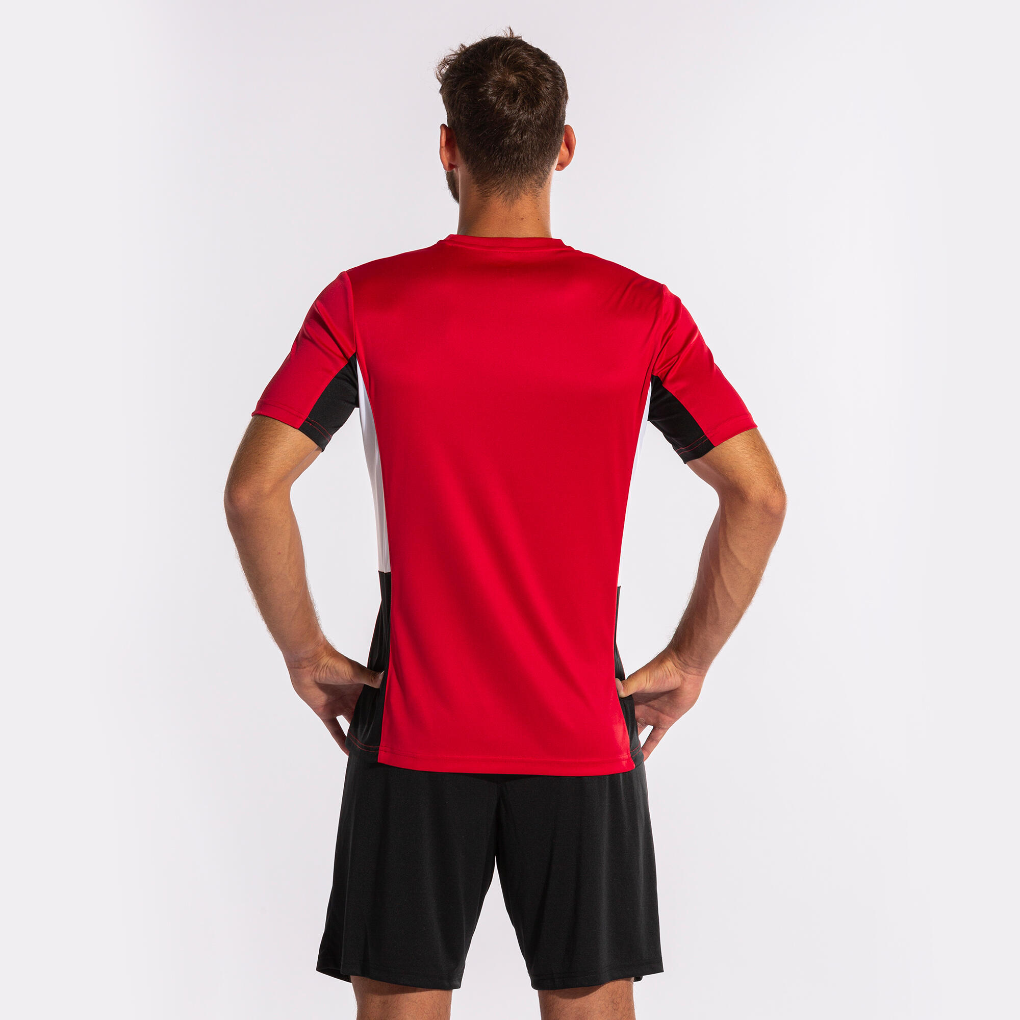 Zestaw Sportowy Joma Danubio II 5XS - Czerwony, Czarny, Biały, Oddychający 4/5