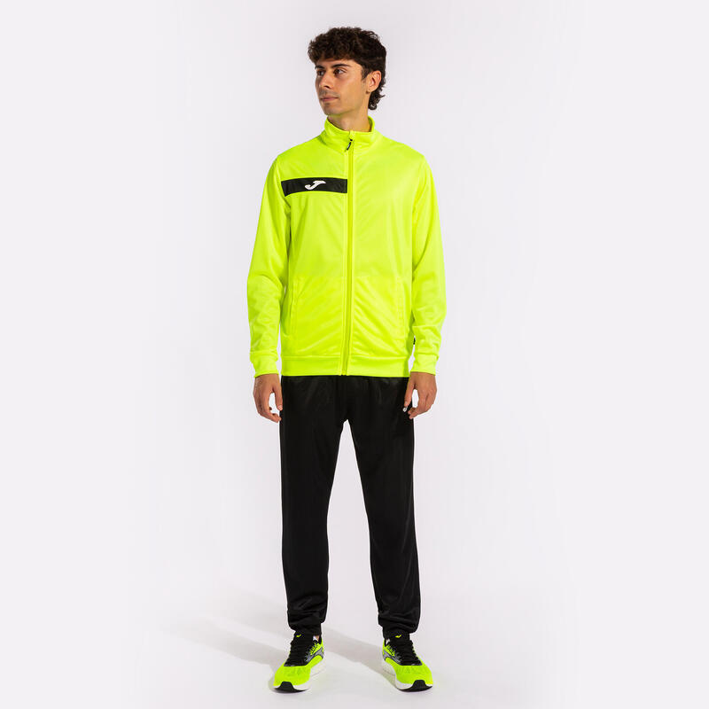 Trening două piese Joma Columbus, Galben Fluo/Negru L