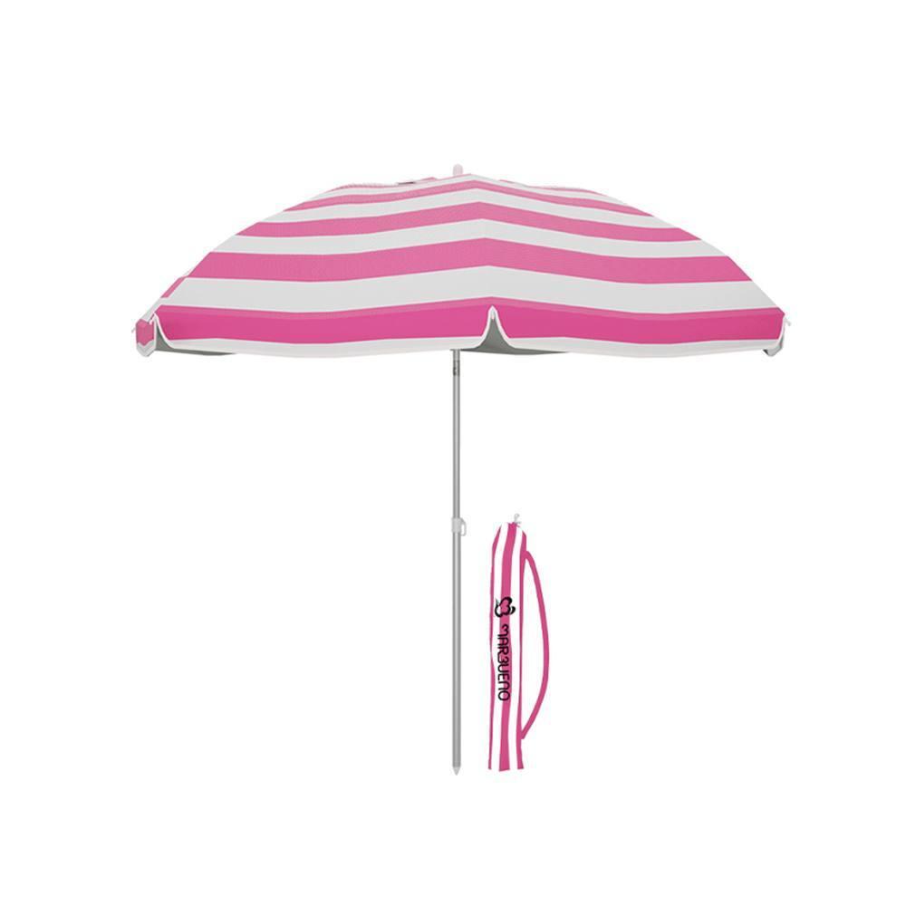 Sombrilla Marbueno 160 cm Aluminio y Polyester Rosa 2/2