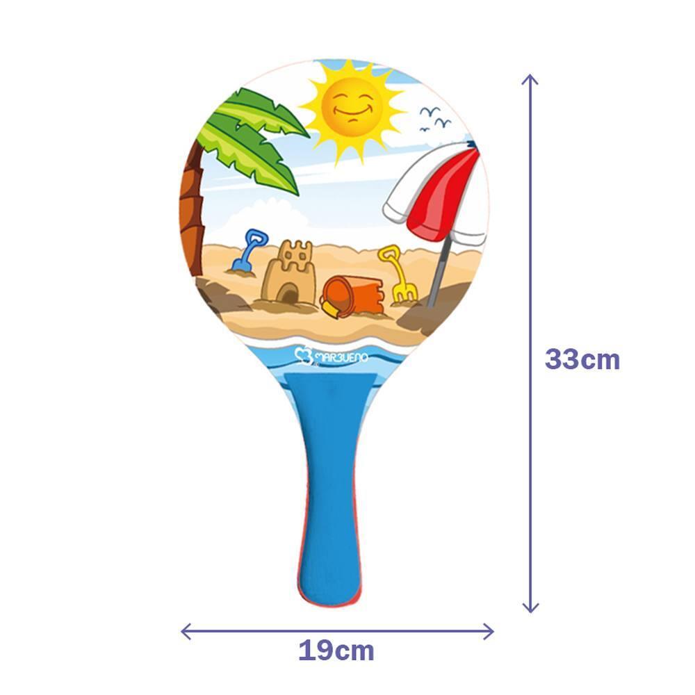 Palas de madera Marbueno para playa, piscina y jardín 2/4