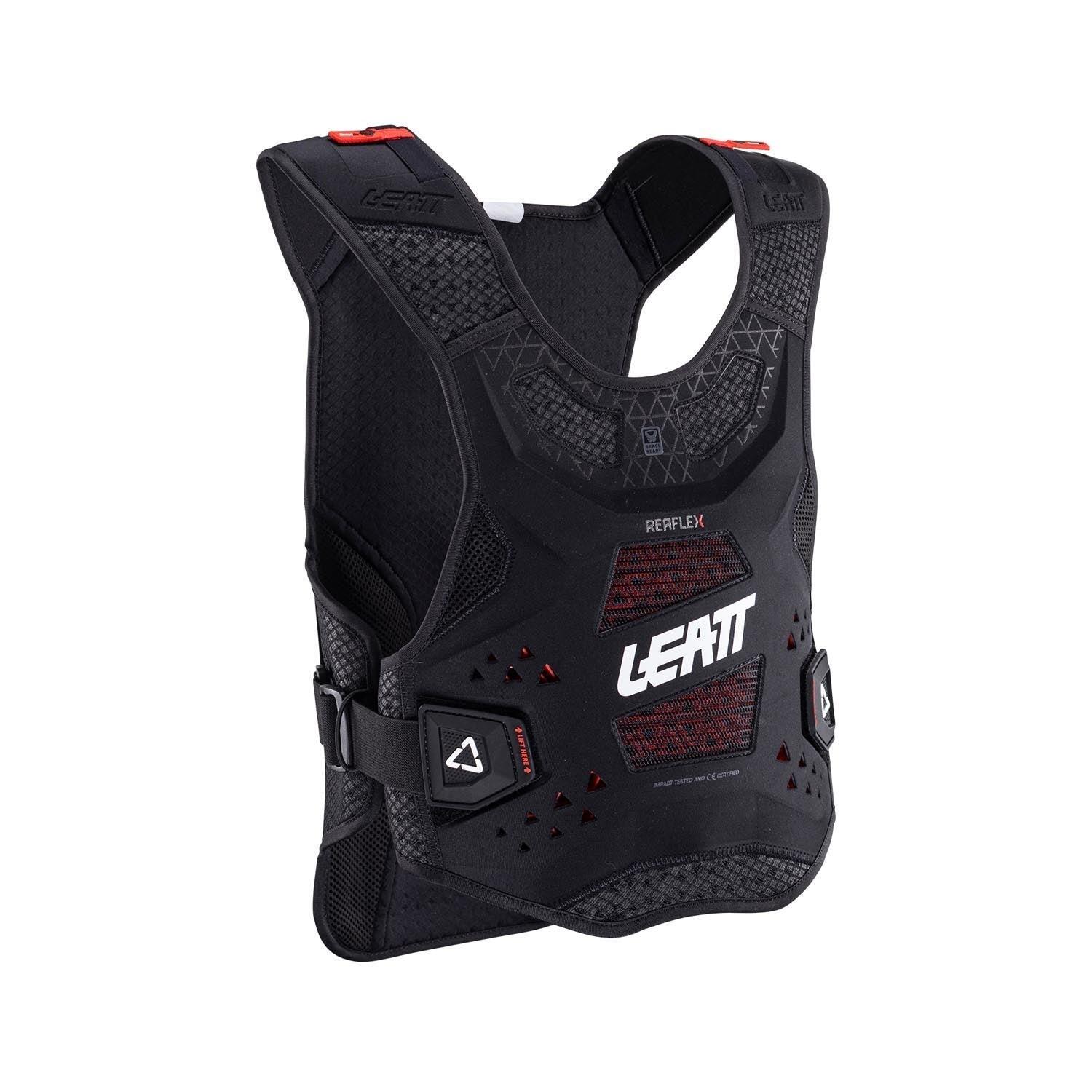 Leatt ReaFlex Slabbetje Zwart 5/6