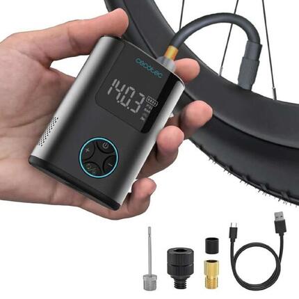 Mini gonfleur électrique Cecotec Air Max 600 mAh 150 psi Design portable 150 g