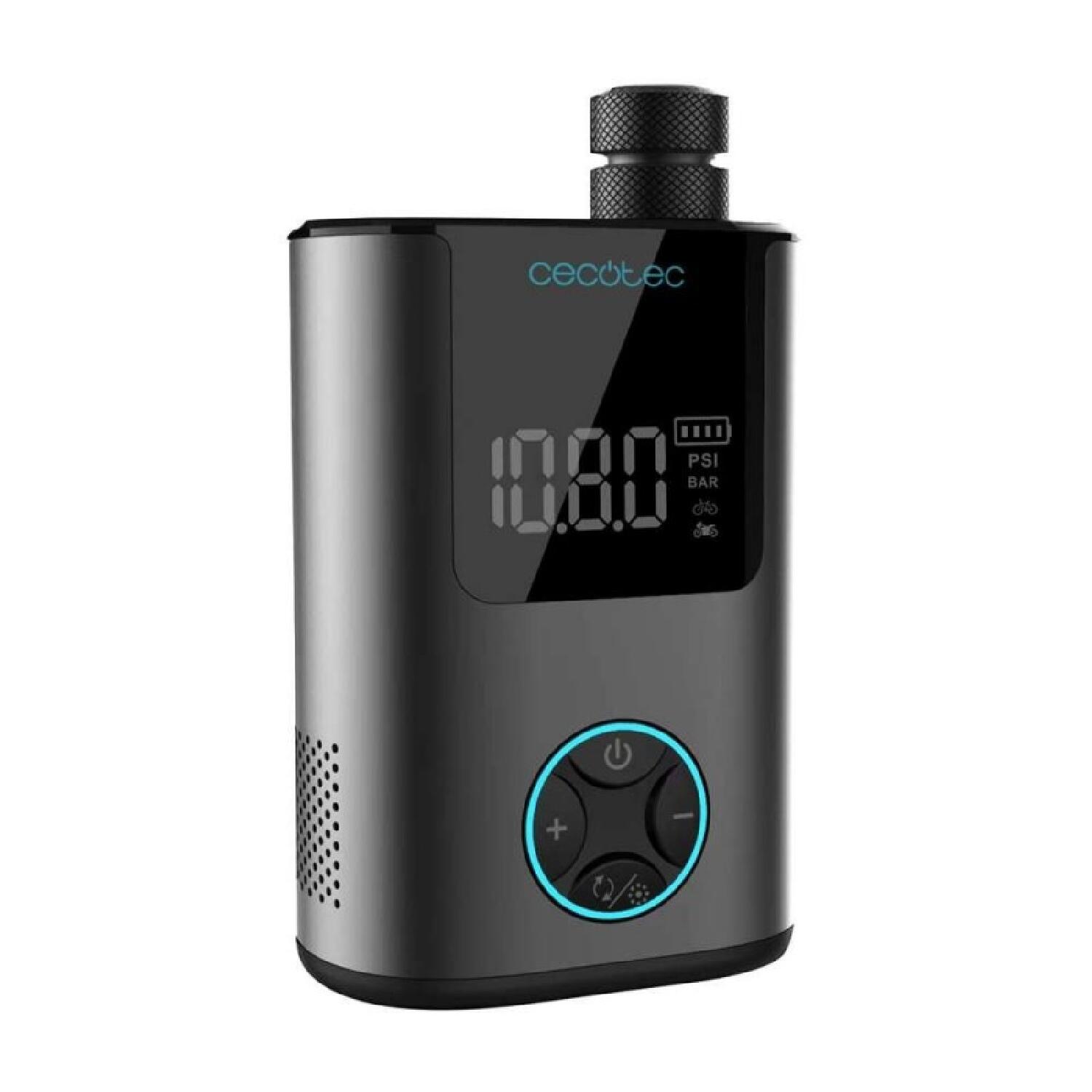 Cecotec Gonfiatore elettrico Air Max Mini 600 mAh 150 psi, Design portatile, 150 7/7