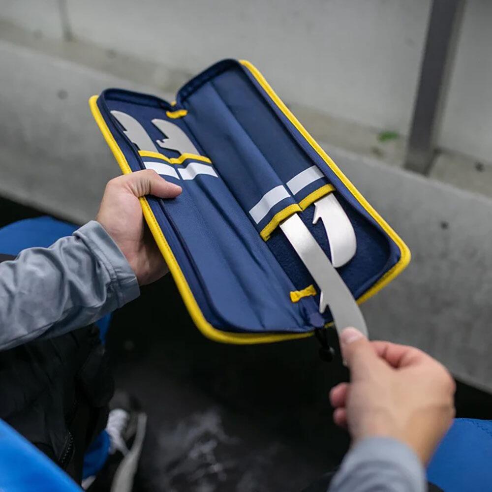 Estojo de armazenamento Howies Runner - Azul/Amarelo 2/7