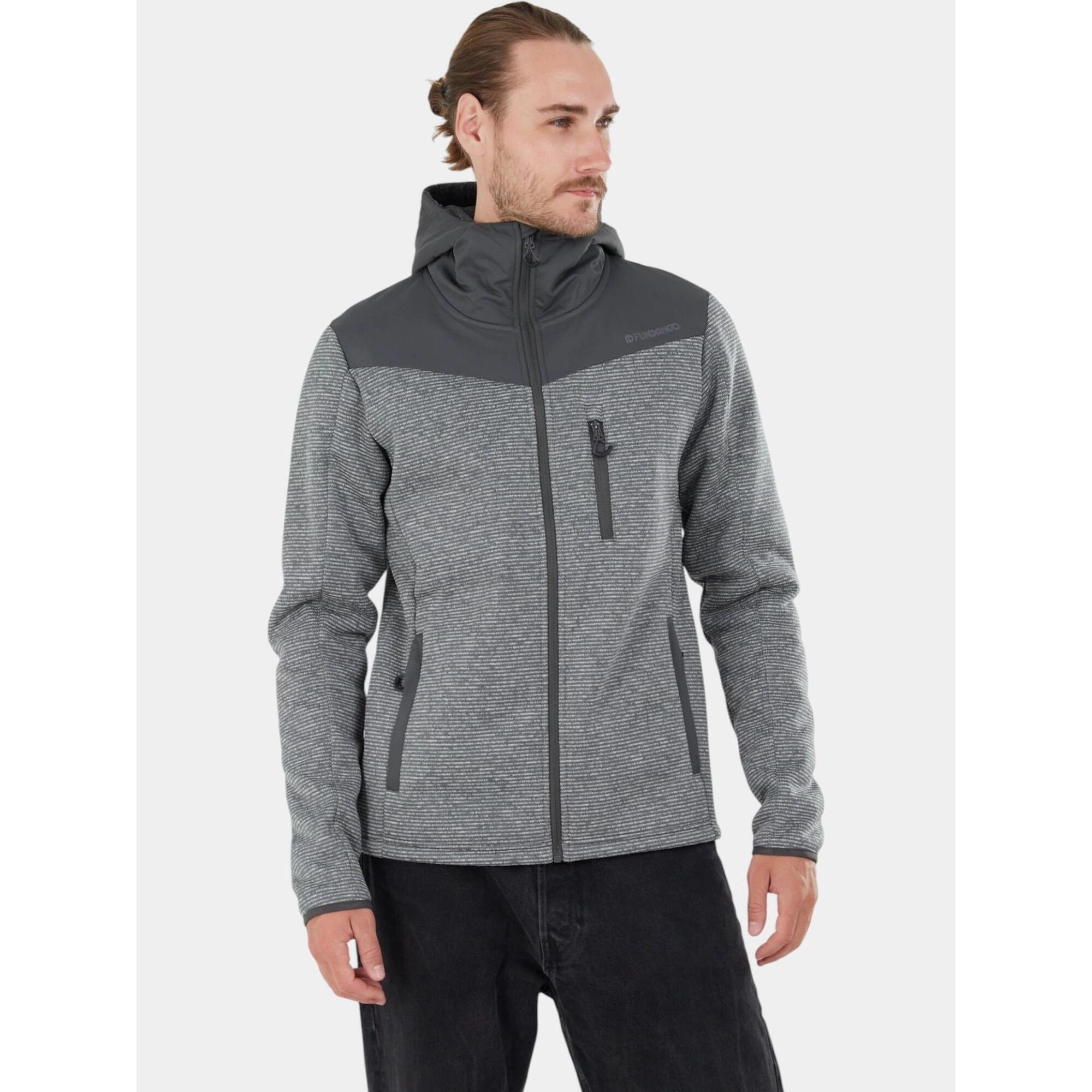 Fundango - Pull Homme Ashford - Polaire - Gris - 40 M - Decathlon