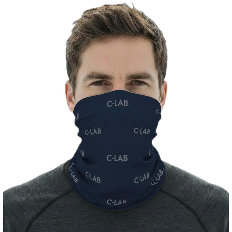 Guler pentru gât ușor unisex albastru închis