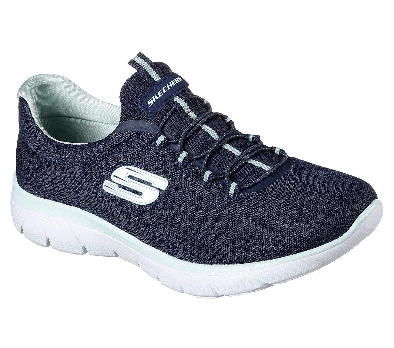 Skechers Sport Womens SUMMITS Sneakers Women Blau 1/5