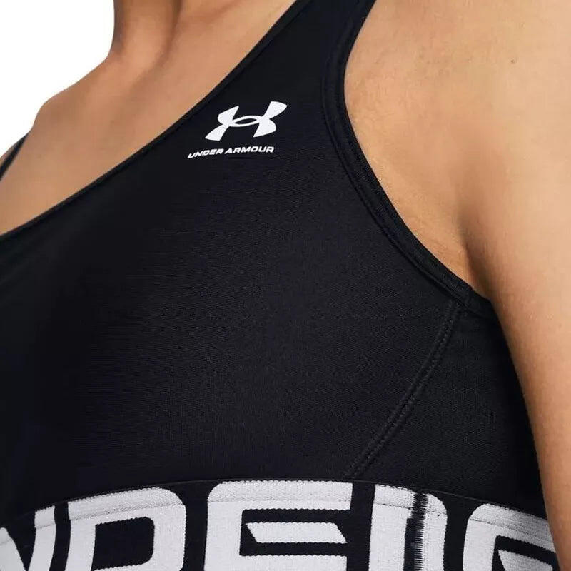 Brassière femme Under Armour HeatGear Mid Branded 5/5