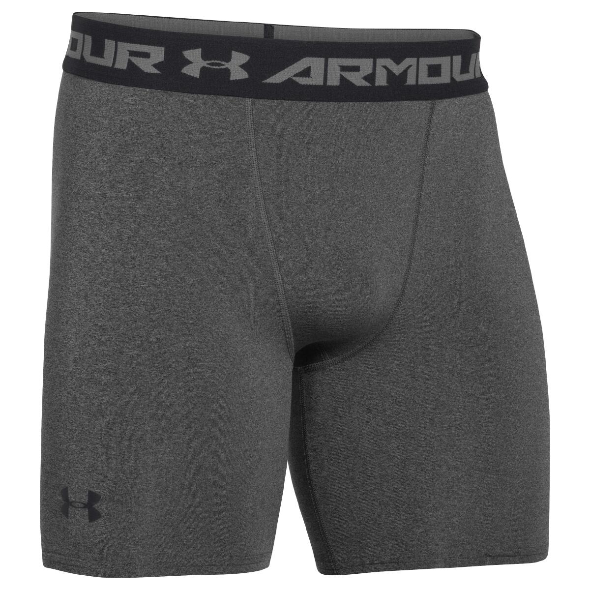 Under Armour - Short Compression Under Armour Heatgear Armour Mid - Short - Gris - Decathlon