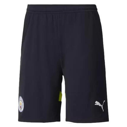 Short 24/25 Manchester City Homme PUMA Bold Blue Poppy Pink