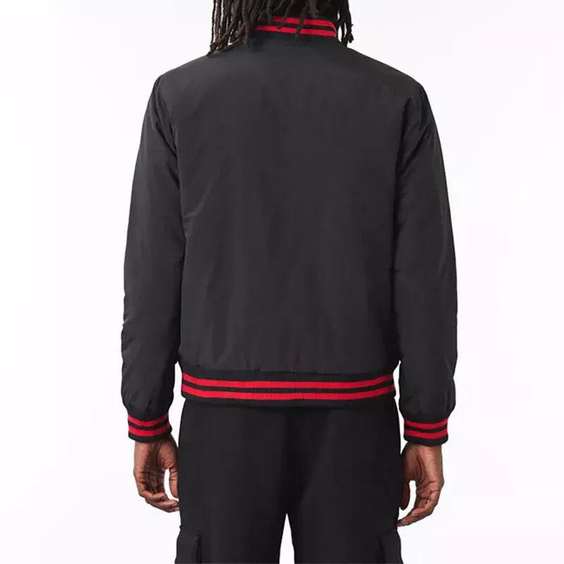 Veste pour hommes New Era Team Logo Bomber Chicago Bulls Jacket 6/7