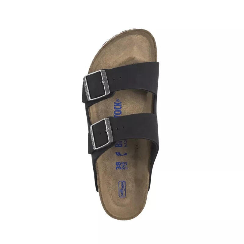 Sandálias Birkenstock Arizona Soft em Camurça Estreitas 4/7