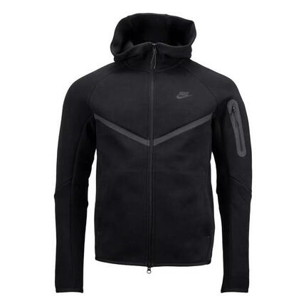 Sweat à Capuche et Zip Tech Fleece Noir - HV0949-010