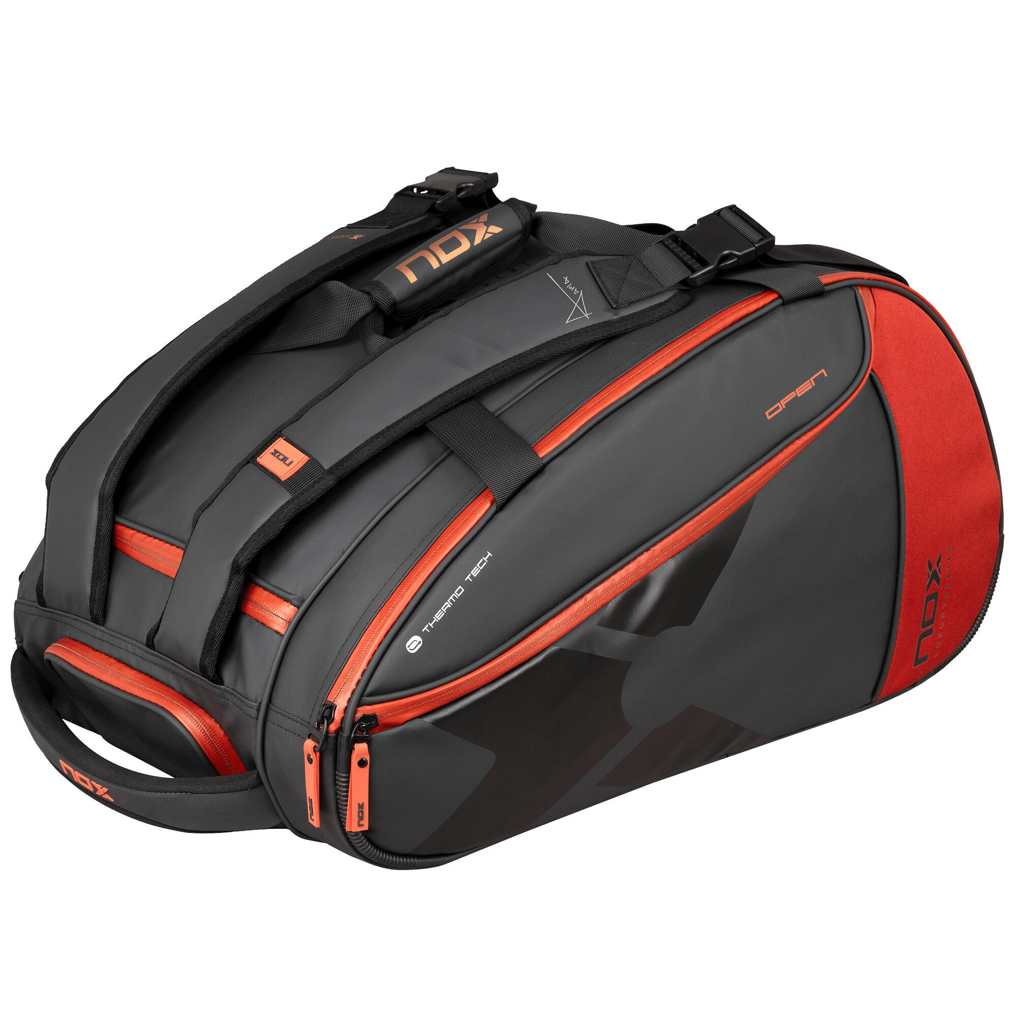 Nox - Sac À Dos Nox Luxury Open Séries - Sac De Sport - Noir|rouge - 30 L - Decathlon