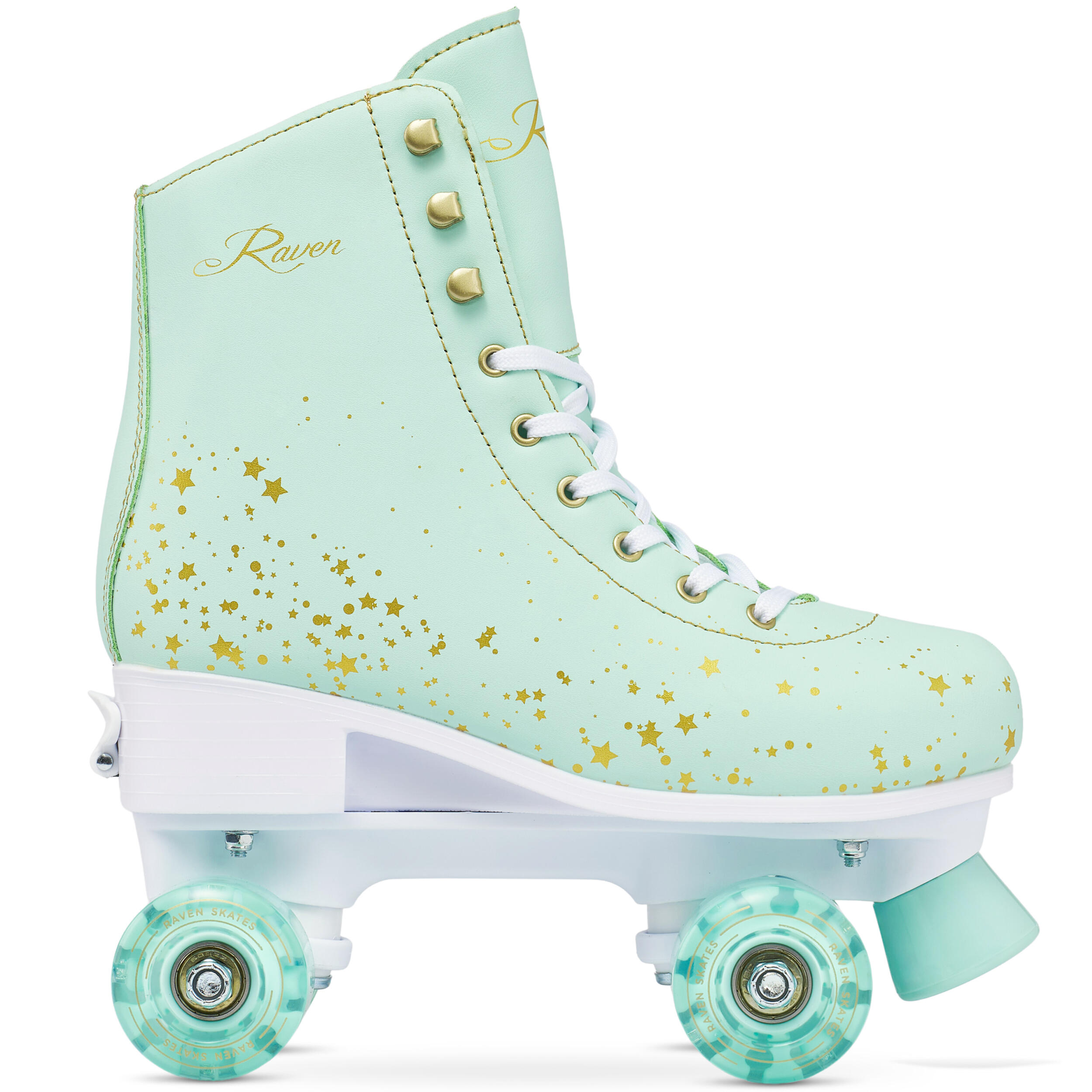 Patins de 4 rodas clássicos ajustável Raven Noa rodas luminosas LED 3/5