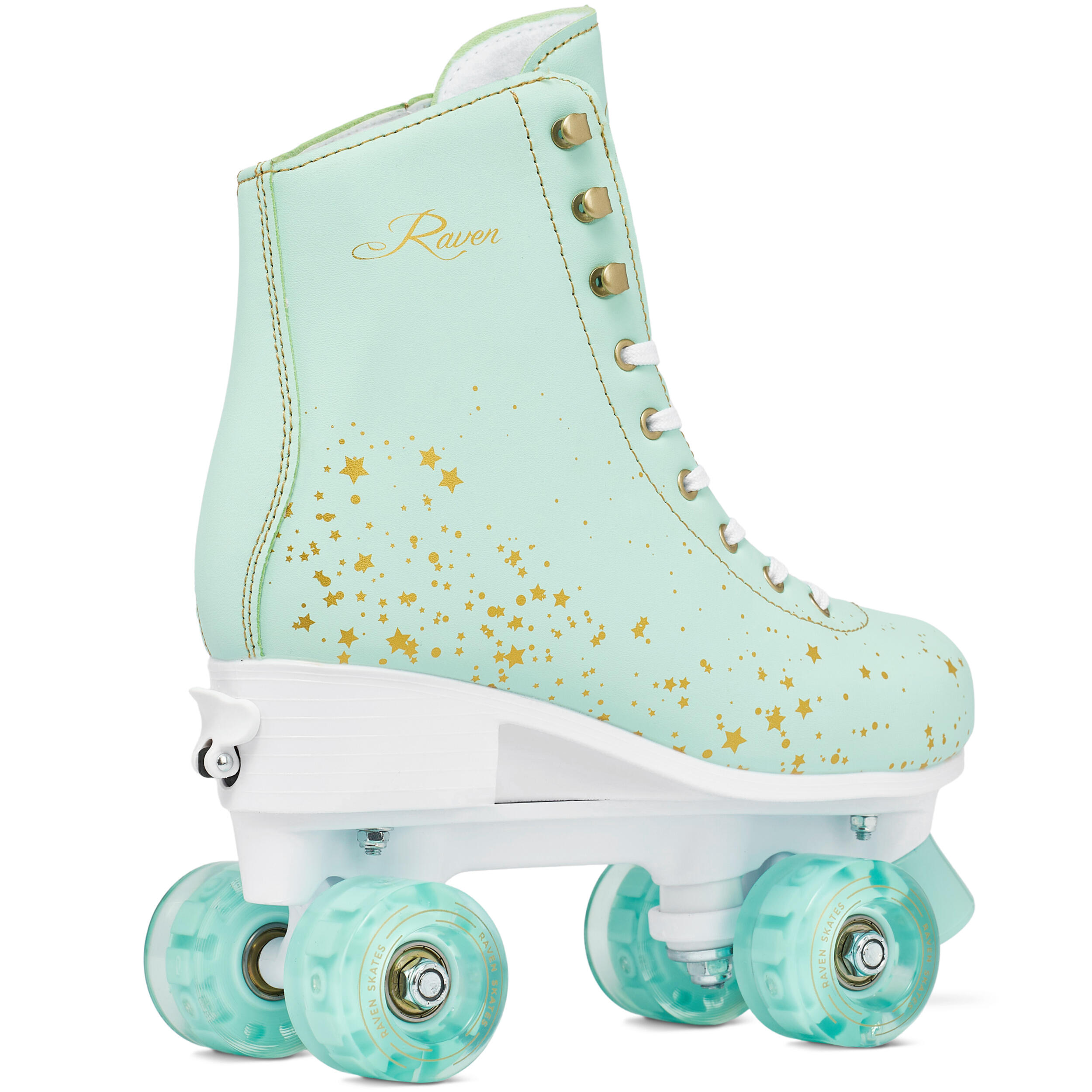 Patins de 4 rodas clássicos ajustável Raven Noa rodas luminosas LED 4/5