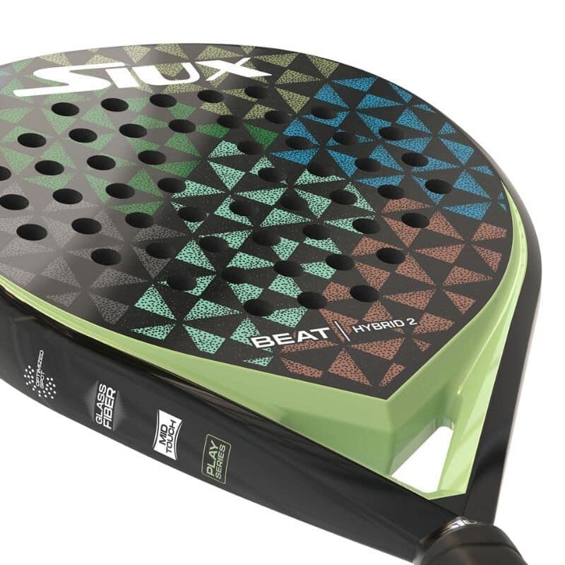 Siux - Raquete de Padel Beat Hybrid 2 para principiantes formato híbrido 6/7