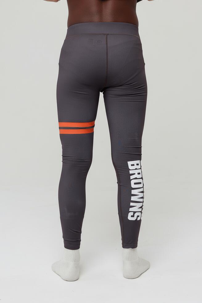 Homme Ski Sous-vêtement Bas Thermique NFL Cleveland Browns 2/6