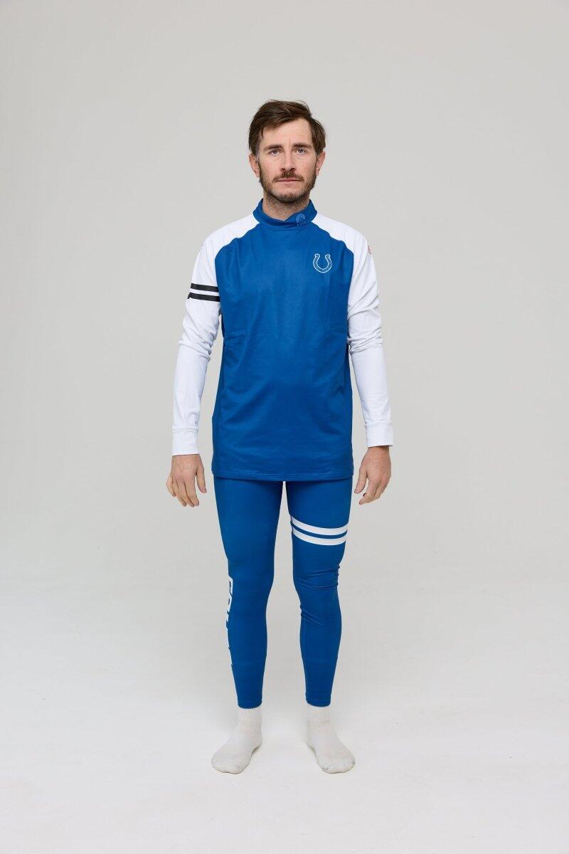 Homme Ski Sous-vêtement Haut Thermique NFL Indianapolis Colts 3/7