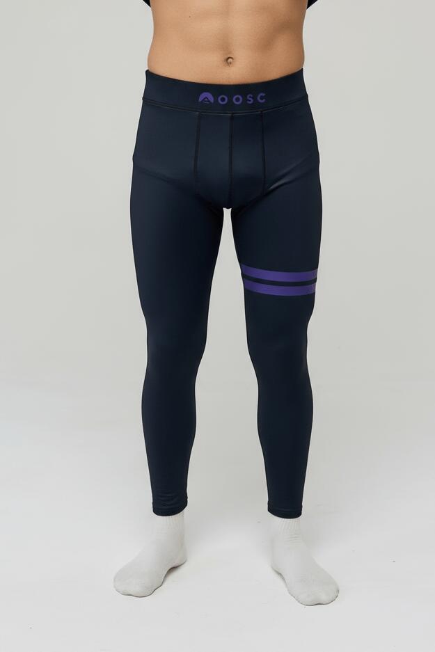 Homme Ski Sous-vêtement Bas Thermique NFL Baltimore Ravens 1/6