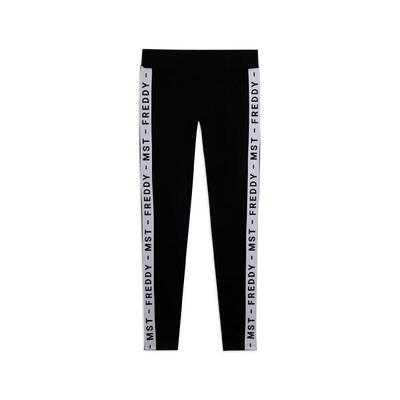 Leggings con bande laterali e scritta FREDDY MST