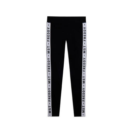 Leggings con bande laterali e scritta FREDDY MST